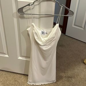 white homecoming dress